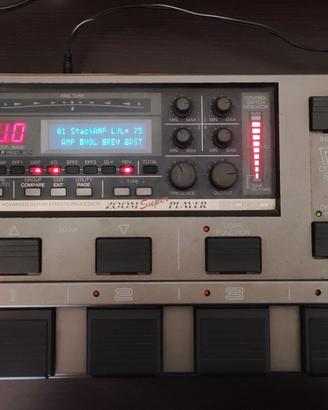 ZOOM SUPER 8080 - PEDALIERA CHITARRA ELETTRICA