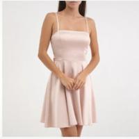 Vestito color cipria