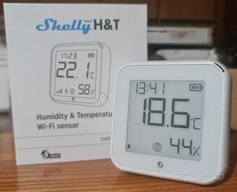 Shelly Plus H&T Gen3 Bianco temperatura e umidita