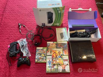 Xbox 360 250 GB + Kinect + Giochi