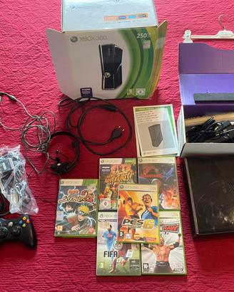 Xbox 360 250 GB + Kinect + Giochi