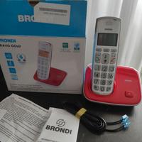 Telefono cordless Brondi Bravo. Gold