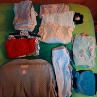 vestiti abbigliamento neonato bambino 1/3 mesi