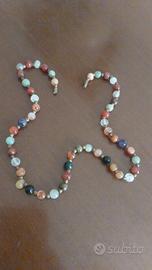Collana di pietre naturali miste