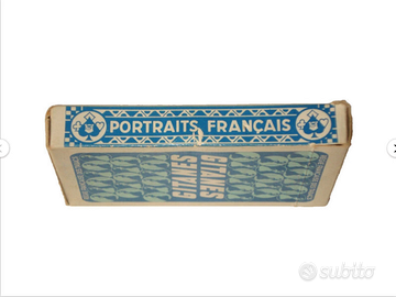 mazzo carte da gioco pubblicità sigarette GITANES