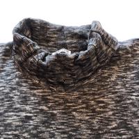 Maglione donna lana Merino grigio melange tg L/XL