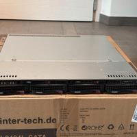 SERVER NAS RACK SUPERMICRO 16 CORE 2SSD 4HDD