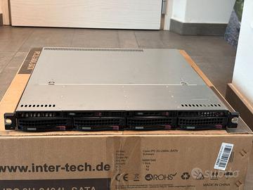 SERVER NAS RACK SUPERMICRO 16 CORE 2SSD 4HDD