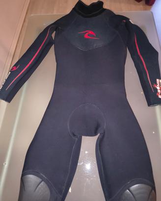 Rip Curl Muta Uomo TG. L Batwing elasto 4/3 