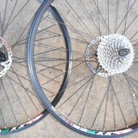 Coppia ruote complete  da 26