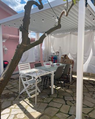 Pergola bioclimatica bianca 3x3