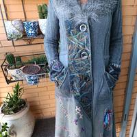 Cappotto grigio lungo