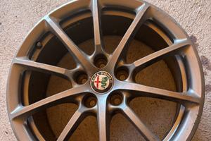 4 cerchi alfa Romeo 17 originali