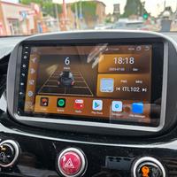 car tablet fiat 500x