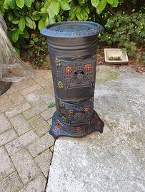 Antica Stufa a Legna in Ghisa del 1800