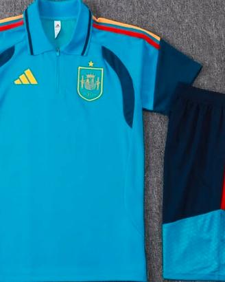 Polo e Pantaloncini Spagna Adidas - Nuovo