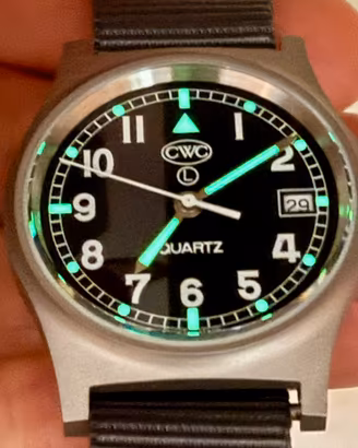 OROLOGIO CWC GS SAPPHIRE  IN GARANZIA