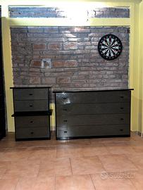 Mobile comò + 2 comodini