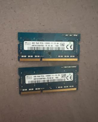 8gb Ram DDr3 Portatile
