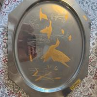 Servizio kontessa vintage placcato oro