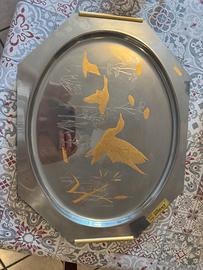 Servizio kontessa vintage placcato oro