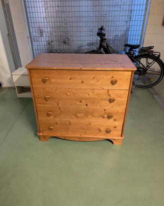 assettiera / Commode in Legno Massiccio
