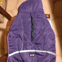 Cappottino cani invernale viola tg.L