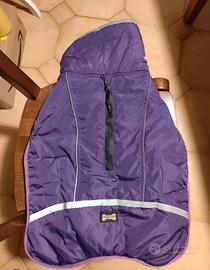 Cappottino cani invernale viola tg.L