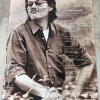 Poster gigante Fabrizio De Andre 100 X 70