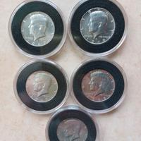 Set Mezzi dollari dal 1965 al 1969