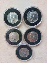 Set Mezzi dollari dal 1965 al 1969