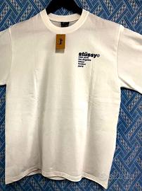 Maglia sale stussy bianca