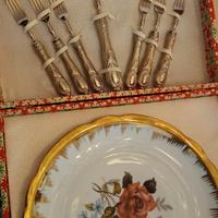 Servizio da dolce in argento 