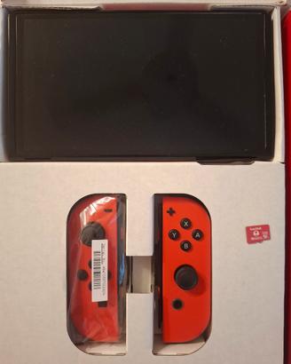 Nintendo Switch Oled Red Mario Edition