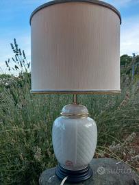 LAMPADA DA TAVOLO VINTAGE IN PORCELLANA LIMONGES