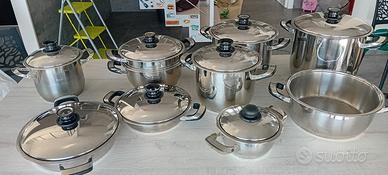 batteria di pentole 