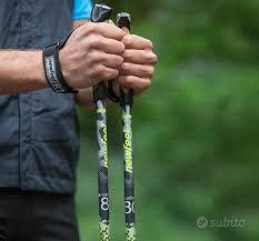 Bastone da nordic walking in carbonio 115 cm