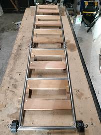 Passerella / scaletta fissa o pieghevole inox