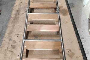 Passerella / scaletta fissa o pieghevole inox