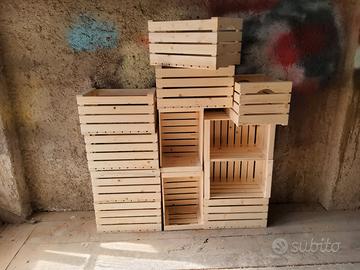 Cassette in legno di abete – Fatte a mano 🛠️