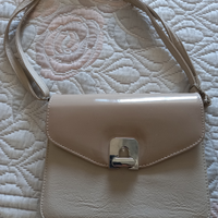 Borsa beige con tracolla