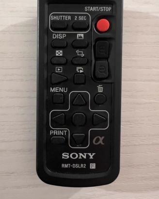 Sony RMT-DSLR2 Telecomando wireless nero