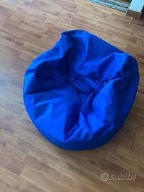 Puff blu elettrico