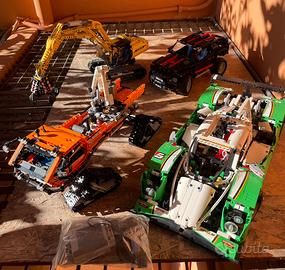 set di lego technic (42039, 42038, 8081, 42006)