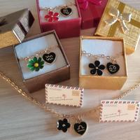 Bracciale floreale con segno zodiacale