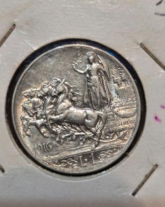 1 LIRA QUADRIGA BRIOSA 