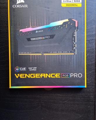 Corsair Veageance pro - DDR4 32gb (2×16) 3600 MHz