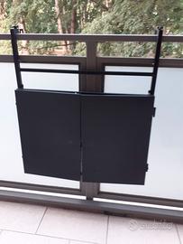 Tavolino pieghevole da balcone