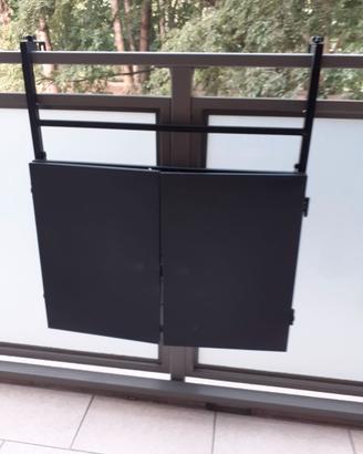 Tavolino pieghevole da balcone