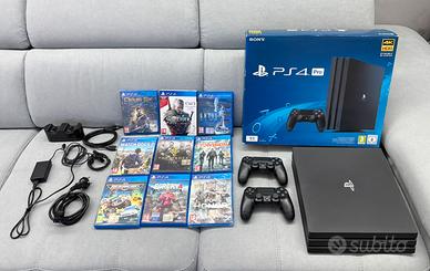 PlayStation 4 Pro 1TB + 2 Controller + 9 Giochi